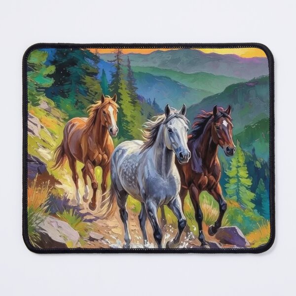 Item preview, Horses In Nature designed and sold by INKRebelGraphic.
