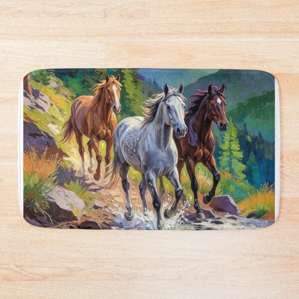 Item preview, Horses In Nature designed and sold by INKRebelGraphic.