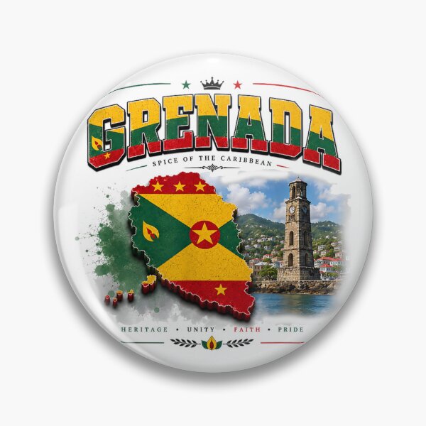 Item preview, Grenada designed and sold by goombi-creative.