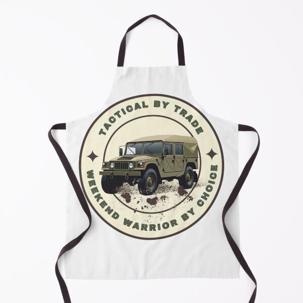 Item preview, Tactical by Trade, Weekend Warrior by Choice – Military Vehicle Badge Tee | Military Vehicle Emblem Design designed and sold by SIGNAL & BLOOM.