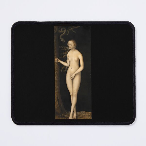 Item preview, Oil Painting Of Nude Woman Standing Beside Tree With Snake designed and sold by TateWindler.