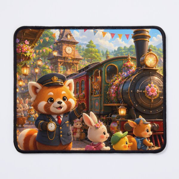 Item preview, Red Panda Railway Adventure designed and sold by Herodestroyer.