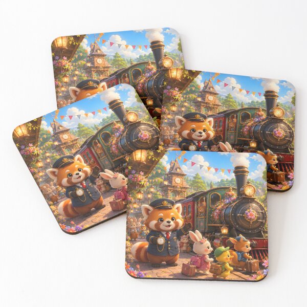 Item preview, Red Panda Railway Adventure designed and sold by Herodestroyer.