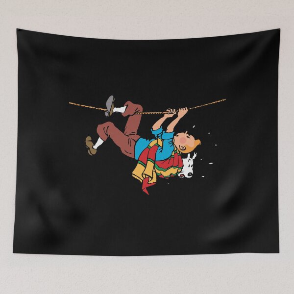 Item preview, kuifje rope klimbing gaston lagaffe movie cartoon color big ben designed and sold by BrianWayn99.