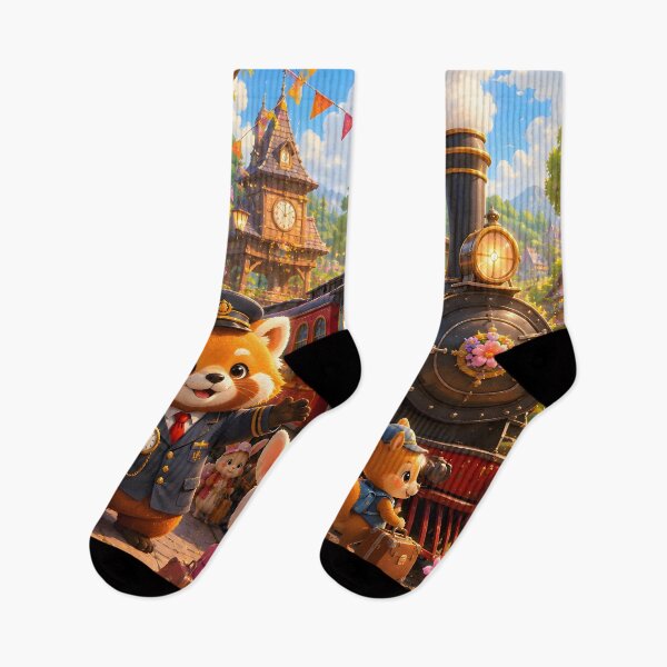 Item preview, Red Panda Railway Adventure designed and sold by Herodestroyer.
