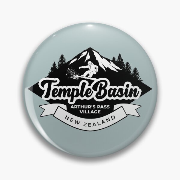 Item preview, Temple Basin, Arthur's Pass Village - Black designed and sold by MY NEW ZEALAND.