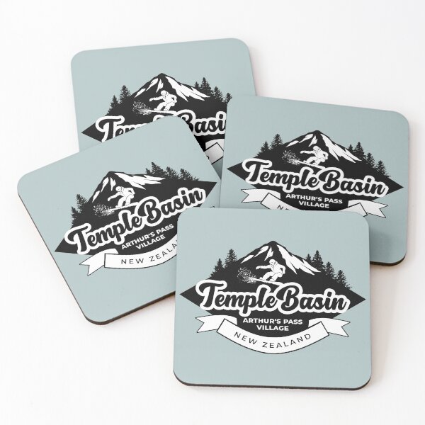 Item preview, Temple Basin, Arthur's Pass Village - Black designed and sold by MY NEW ZEALAND.