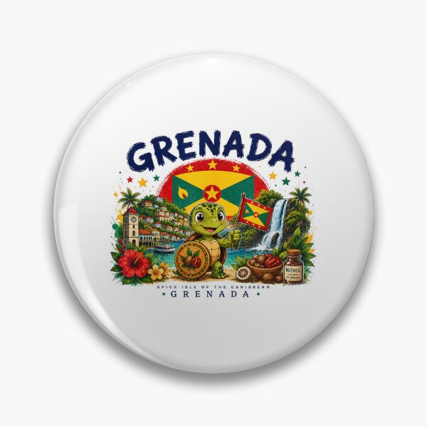 Item preview, Grenada Travel designed and sold by goombi-creative.