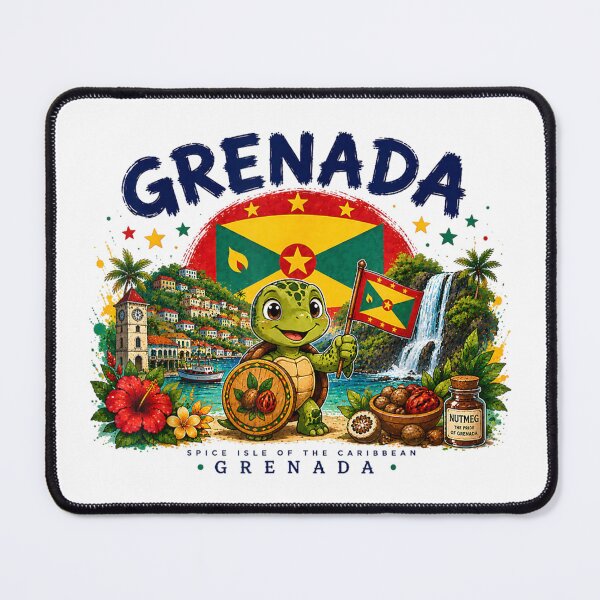 Item preview, Grenada Travel designed and sold by goombi-creative.