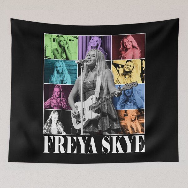 Item preview, Worlds Collide Tour Freya Skye Graphic designed and sold by zwawji.