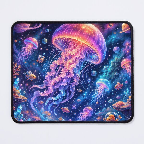 Item preview, Cosmic Jellyfish Galaxy Dreamscape designed and sold by Herodestroyer.