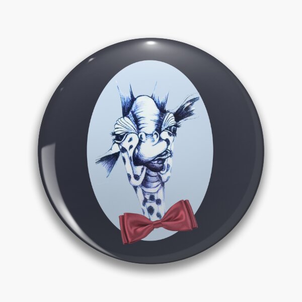 Item preview, Dapper Whimsical Giraffe in Red Bow Tie designed and sold by ArtistsAtticWI.