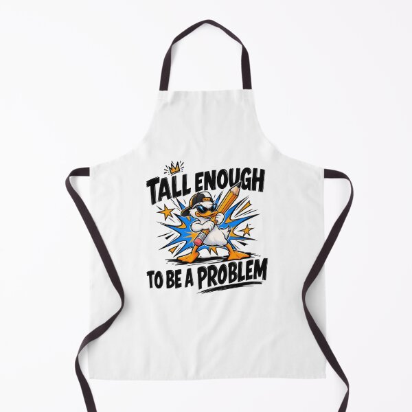 Item preview, Tall Enough to Be a Problem – Funny Duck Pencil Cartoon designed and sold by DijaMar.