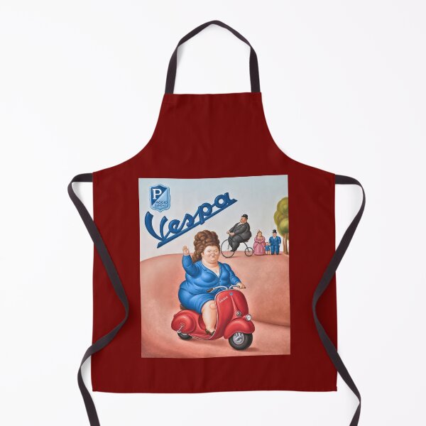 Item preview, Vintage Vespa Scooter Adventure – Whimsical Italian Retro Art designed and sold by retrographics.