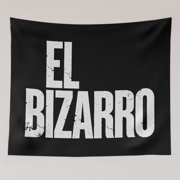 Item preview, EL BIZARRO in White Grungy Letters designed and sold by StudioDestruct.