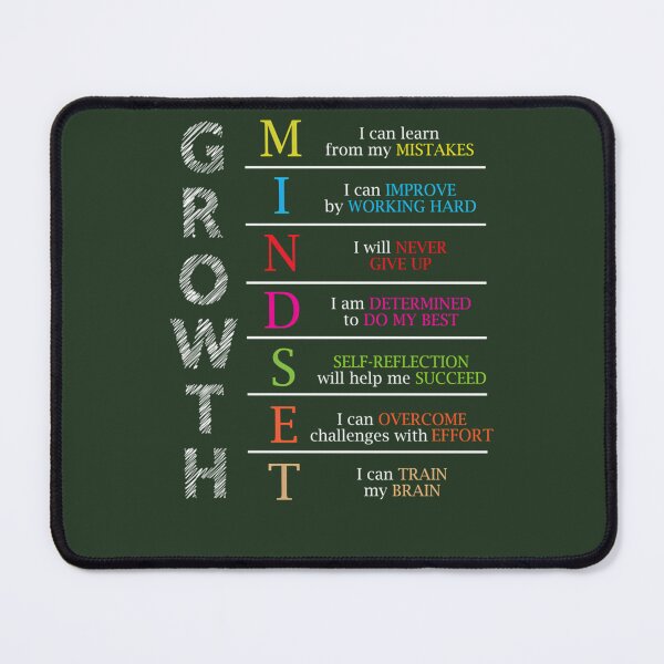 Item preview, Growth Mindset Positive Motivational Gift 100 designed and sold by AvocadoShopp.