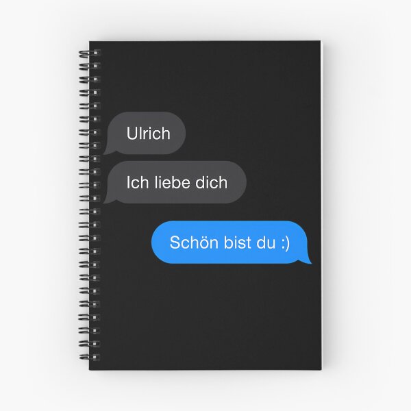 Item preview, German Text Chat Bubbles Interface Design On Dark Background designed and sold by KaPfannerstill.