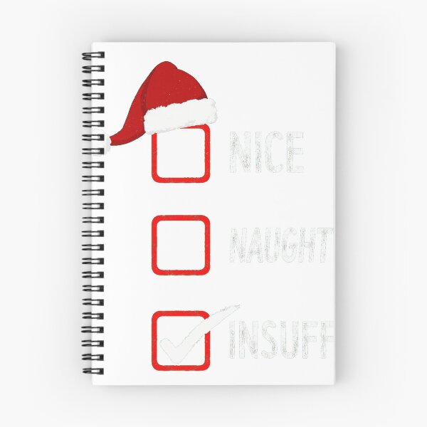 Item preview, Naughty Nice Insufficient Evidence Santa Checkbox designed and sold by lht6474.