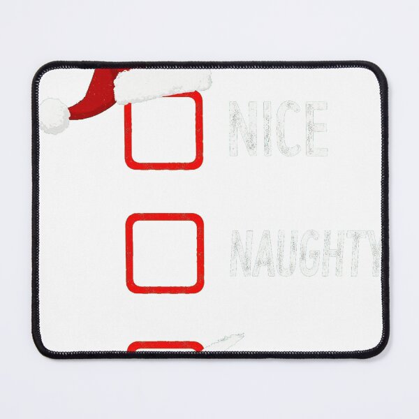 Item preview, Naughty Nice Insufficient Evidence Santa Checkbox designed and sold by lht6474.
