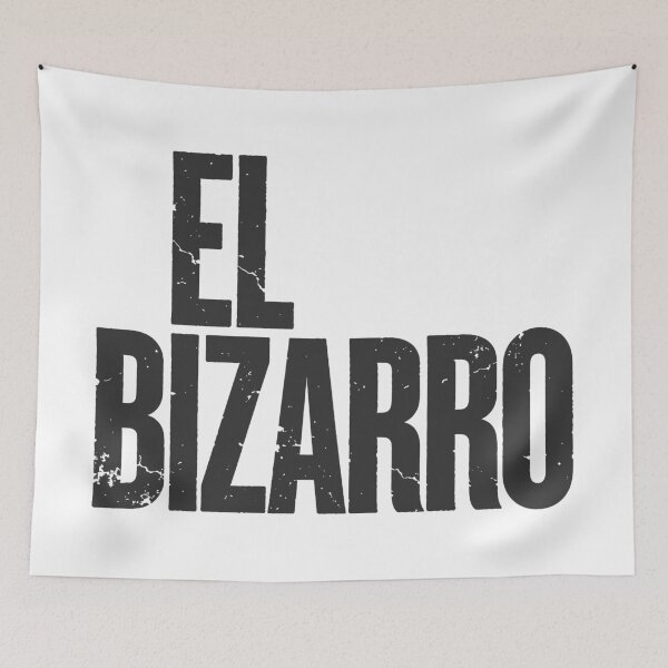 Item preview, EL BIZARRO in Black Grungy Letters designed and sold by StudioDestruct.