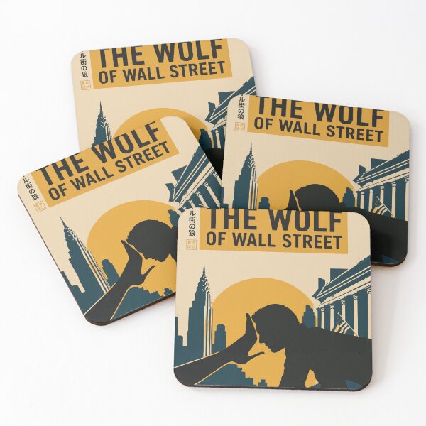Item preview, The Wolf of Wall Street Retro Poster designed and sold by KingOfRockk.