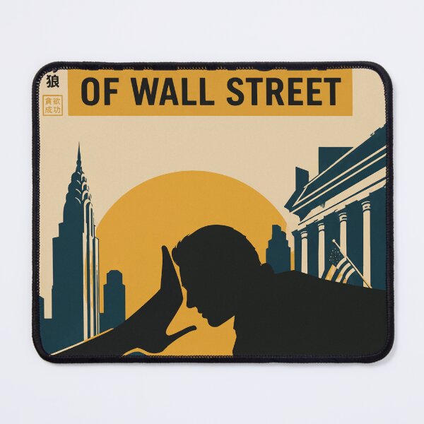 Item preview, The Wolf of Wall Street Retro Poster designed and sold by KingOfRockk.