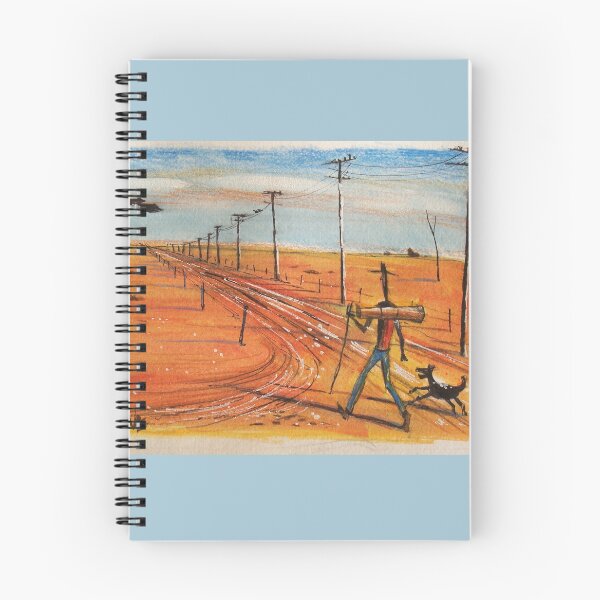 Item preview, The Swagman's Journey, Australian Outback.  designed and sold by Al Benge - NZ & Australian Art.