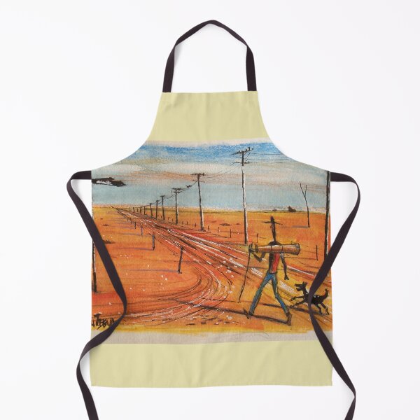 Item preview, The Swagman's Journey, Australian Outback.  designed and sold by Al Benge - NZ & Australian Art.