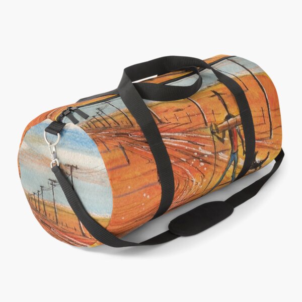 Item preview, The Swagman's Journey, Australian Outback. designed and sold by Al Benge - NZ & Australian Art.