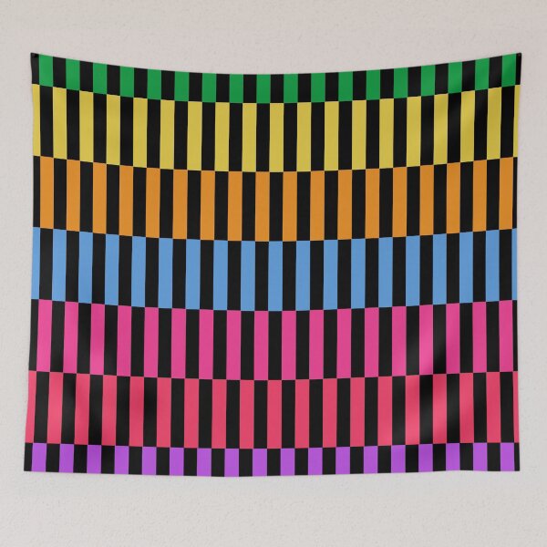 Item preview, Cosmic Rainbow Long Checker designed and sold by STUDIO MORE Los Angeles.