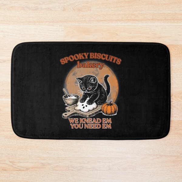 Item preview, spooky halloween - kitty biscuits we knead em you need em designed and sold by NorzellMich469.