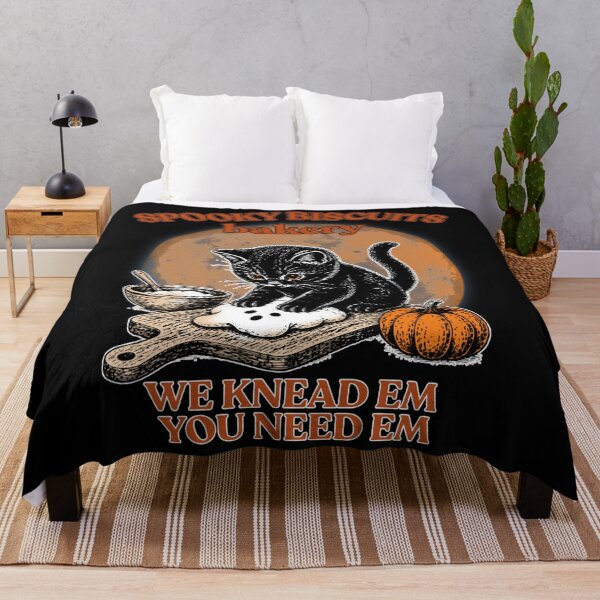 Item preview, spooky halloween - kitty biscuits we knead em you need em designed and sold by NorzellMich469.