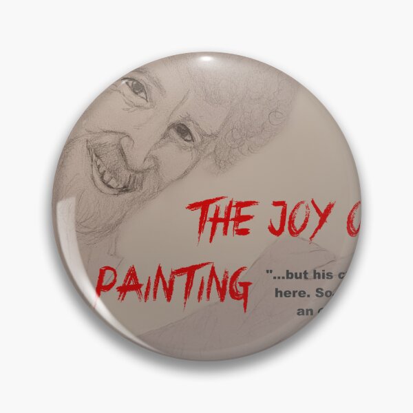 Item preview, Bob Ross B&W designed and sold by AlanaKDrex.