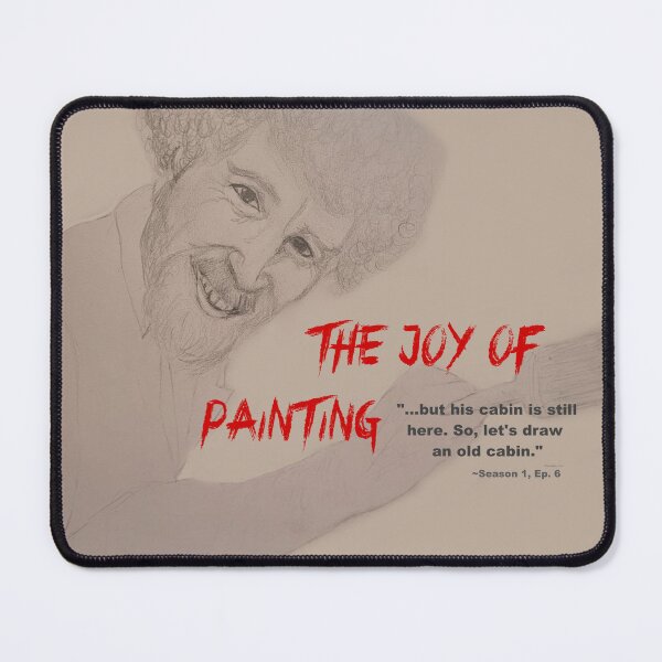 Item preview, Bob Ross B&W designed and sold by AlanaKDrex.