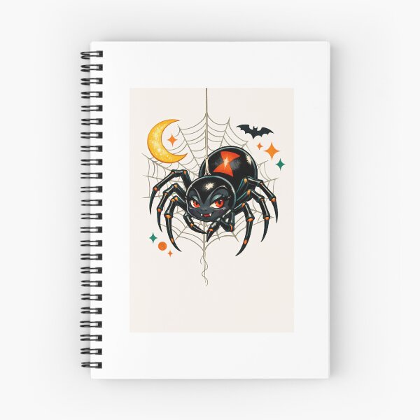 Item preview, spooky spider – retro halloween designed and sold by NorzellMich469.