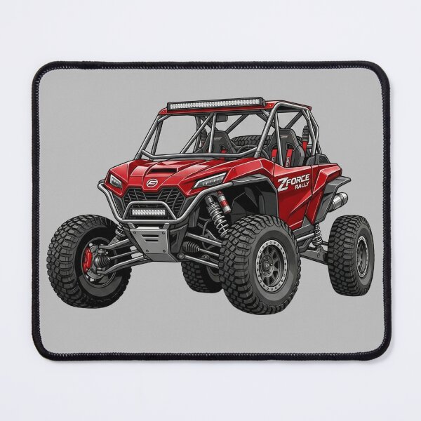 Item preview, CFMOTO ZForce Rally Edition Red Racing Off-Road UTV Graphic designed and sold by Motorline44.