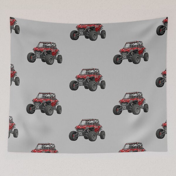 Item preview, CFMOTO ZForce Rally Edition Red Racing Off-Road UTV Graphic designed and sold by Motorline44.