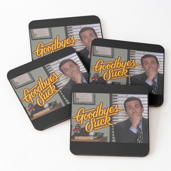 Item preview, Man In Suit Covering Face In Setting With Bold Cursive Text Overlay designed and sold by KaPfannerstill.