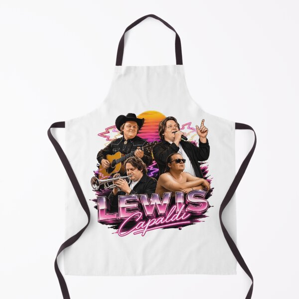 Item preview, Lewis Capaldi Retro Vaporwave Collage designed and sold by ZubairNalban.