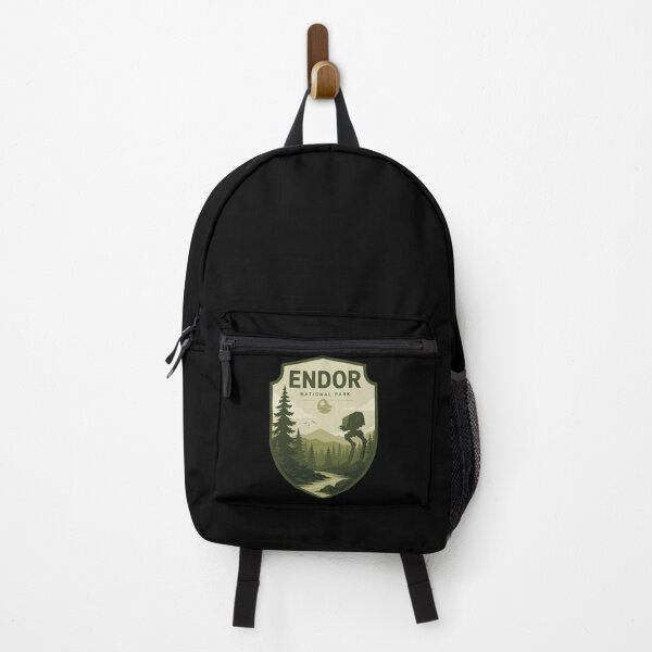 Item preview, Endor National Park: Home of the Ewoks Sticker designed and sold by FrontierCosmic.