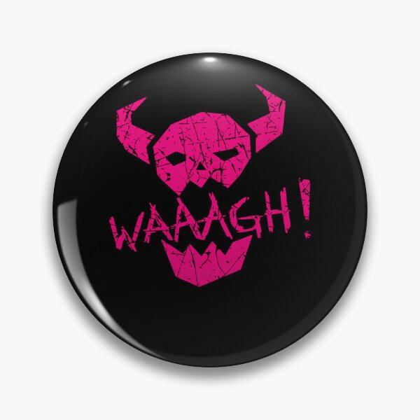 Item preview, Magenta Horned Skull Waaagh designed and sold by theparit.