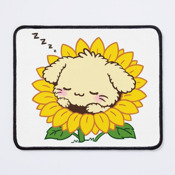 Item preview, Sleepy sunflower designed and sold by BunnySoftArt.