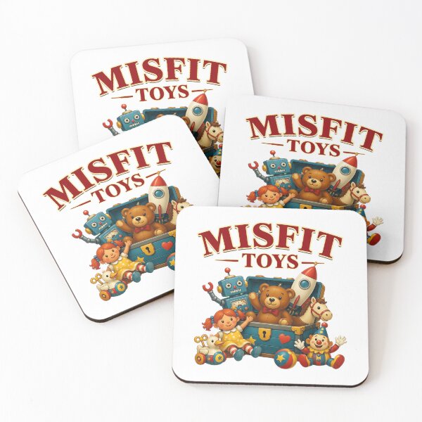 Item preview, Misfit Toys Christmas Rudolph Santa Classic Nostalgia designed and sold by ZubairNalban.