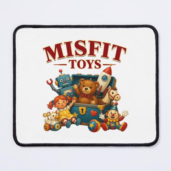 Item preview, Misfit Toys Christmas Rudolph Santa Classic Nostalgia designed and sold by ZubairNalban.
