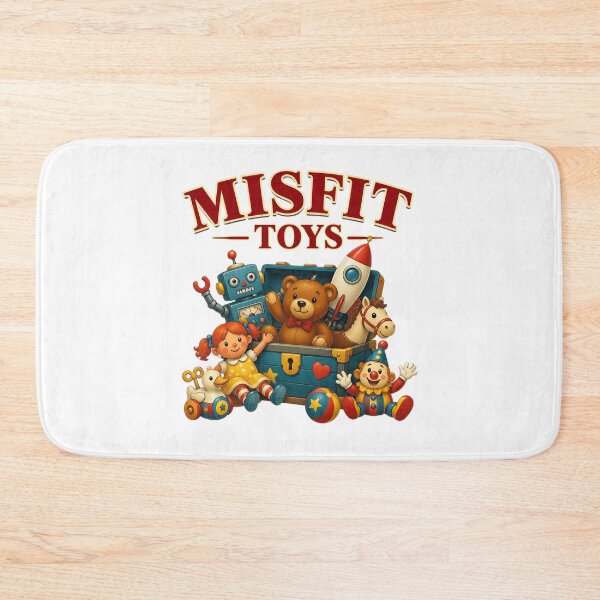 Item preview, Misfit Toys Christmas Rudolph Santa Classic Nostalgia designed and sold by ZubairNalban.