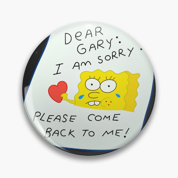 Item preview, Dear Gary: I am sorry!  designed and sold by DibujandoPorfa.