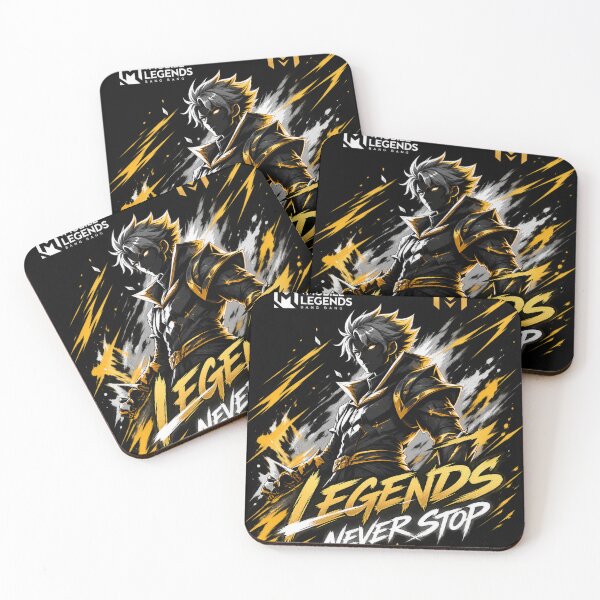 Aperçu de l'œuvre Mobile Legends : Les légendes ne s'arrêtent jamais – Epic Gaming Warrior Design créée et vendue par NBT-NOVA.