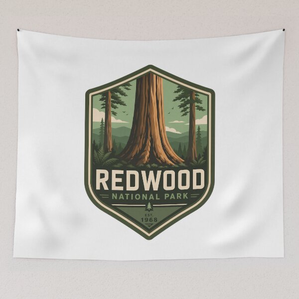 Item preview, Redwood National Park California  designed and sold by FrontierCosmic.