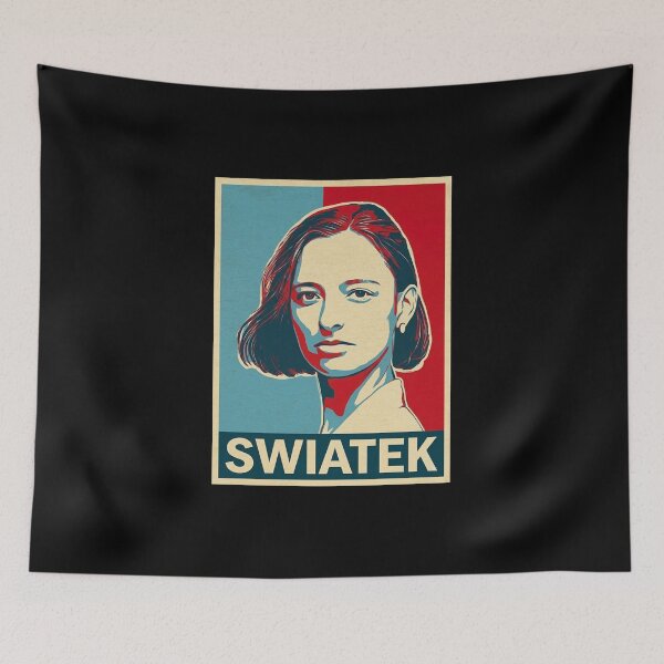Item preview, Iga Swiatek Leaders Retro designed and sold by OscarLucas.