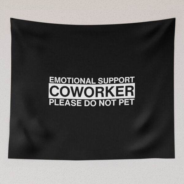 Item preview, Emotional support coworker please do not pet designed and sold by Dondonmart.